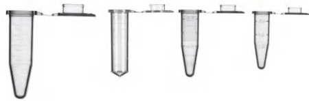 PakGent microcentrifuge tubes